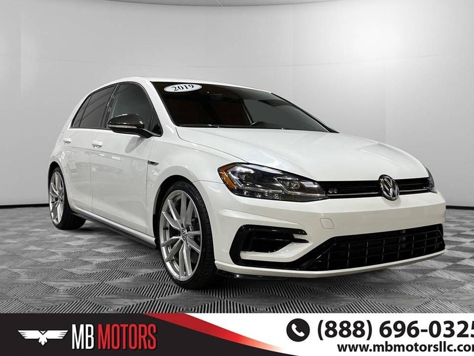 VOLKSWAGEN GOLF R 2019 WVWVA7AU8KW199585 image